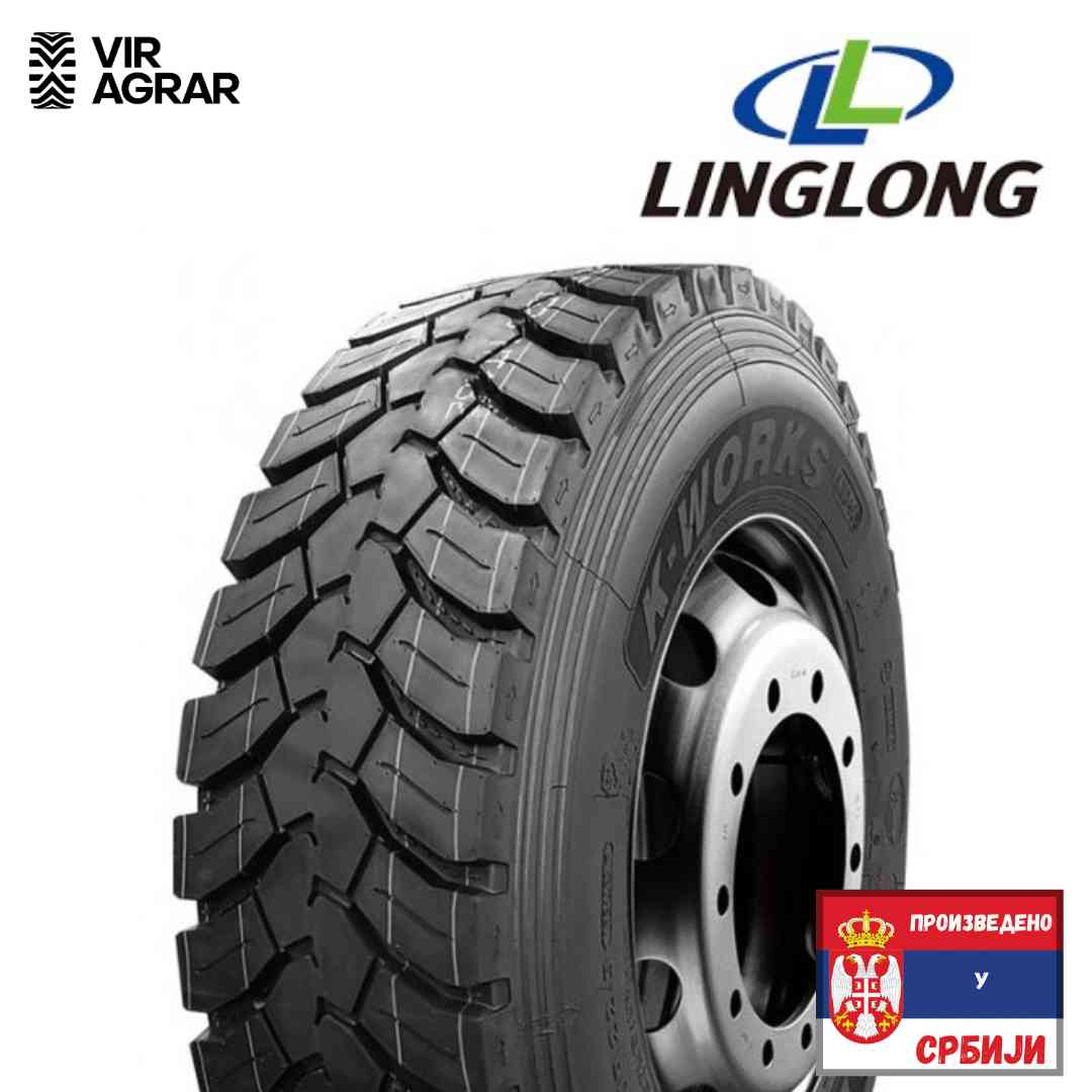 13R22.5 LINGLONG KMD406 156/150K pogonske gume za kamion on/off